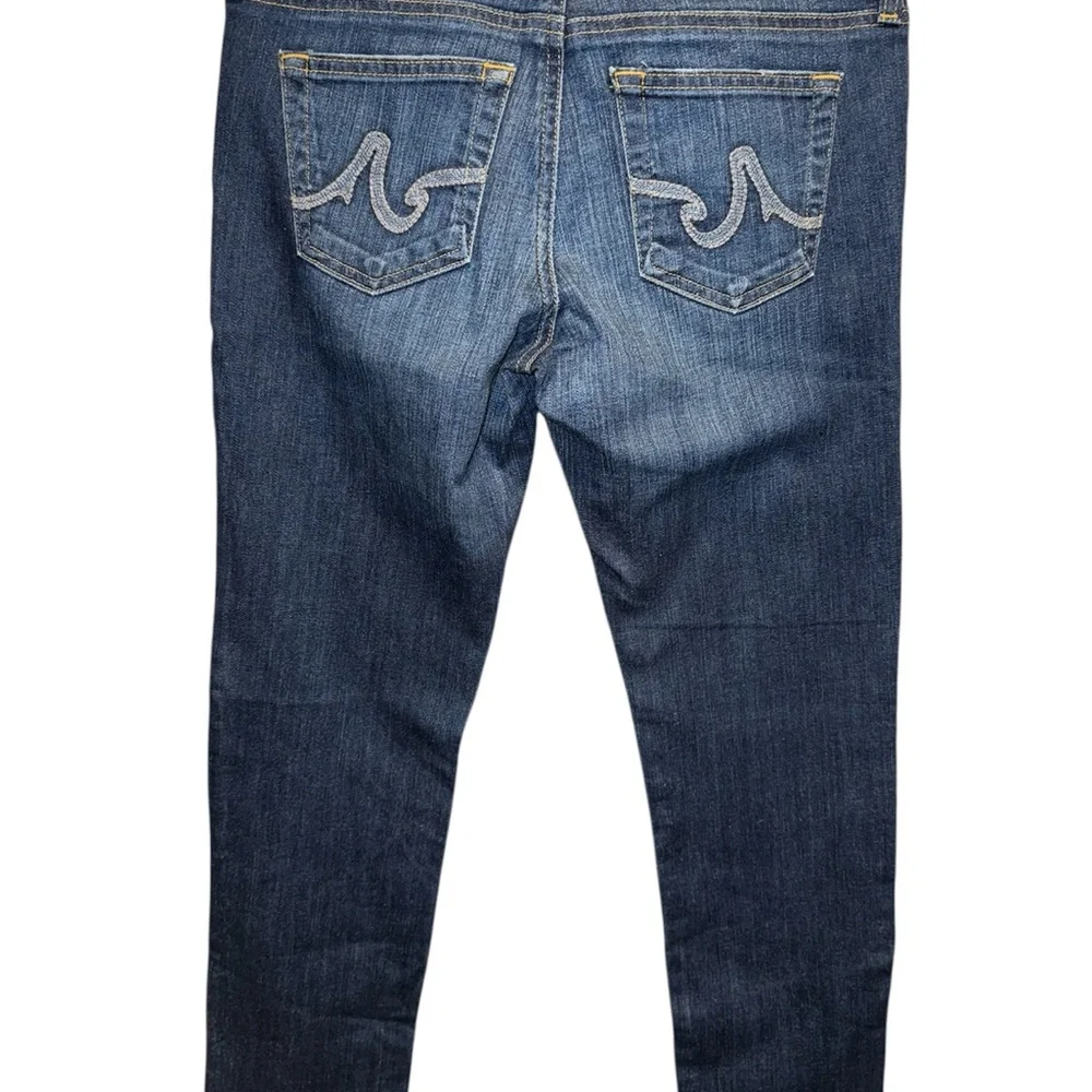 AG Adriano Goldschmied the Stilt cigarette Women’s Skinny Jeans Blue Denim 29 R - Picture 2 of 8